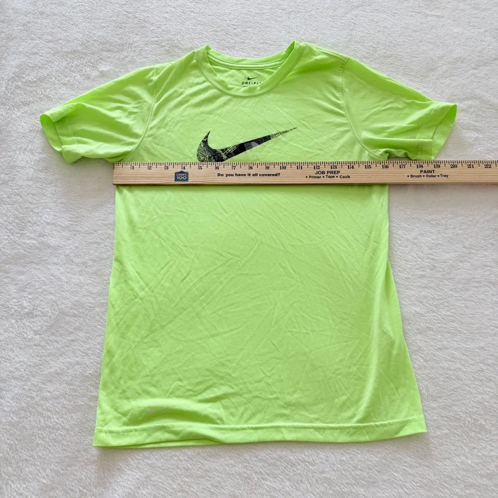 Nike Activewear Lot of 2 Kids Large L Green Black Dri-FIT Shirt Fleece Pants 2pc